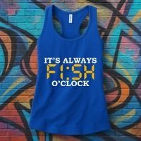 ItS Always Fish OClock N Fishing Lovers Fishing Dads Cute Gift Women's Tank Top thumb 3