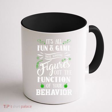 It's All Fun And Games Special Education Teacher Gift Coffee Mug back