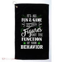 It's All Fun And Games Special Education Teacher Gift Golf Towel thumb 0