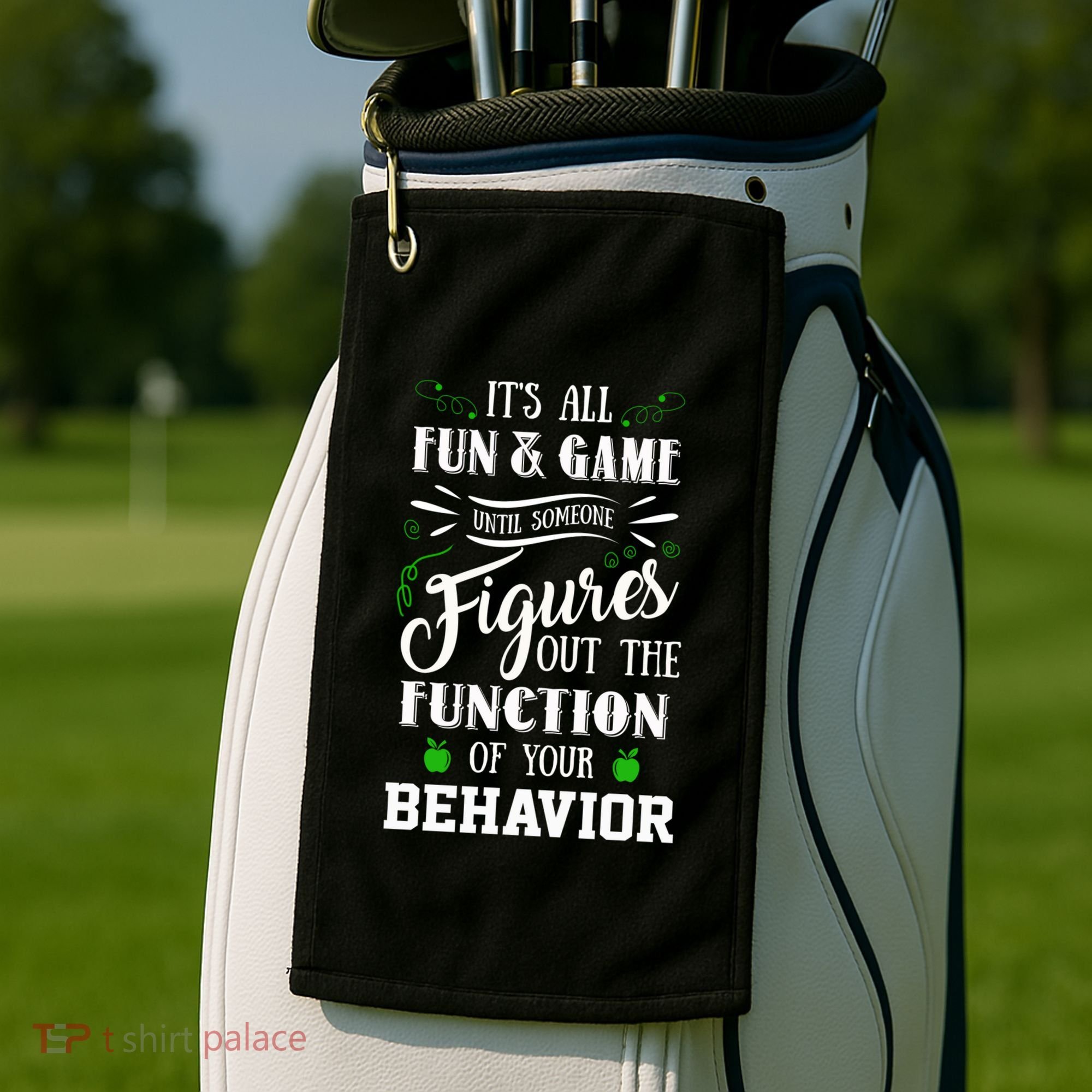 It's All Fun And Games Special Education Teacher Gift Golf Towel