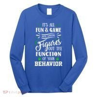 It's All Fun And Games Special Education Teacher Gift Long Sleeve Shirt thumb 0