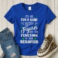 It's All Fun And Games Special Education Teacher Gift Women's T-Shirt thumb 3