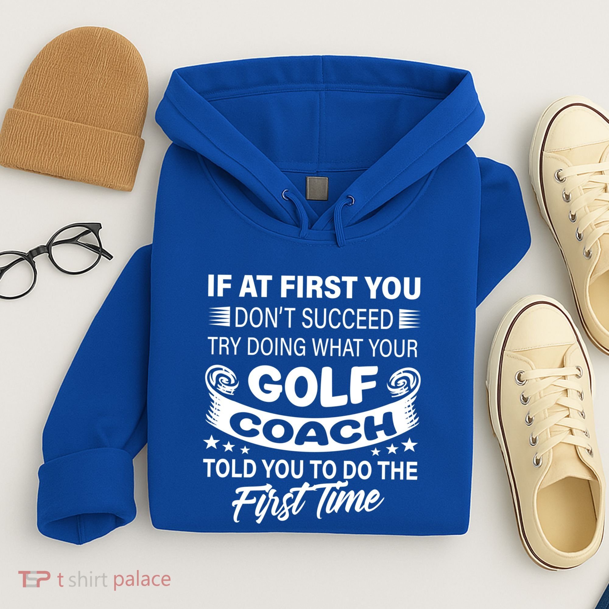 If At First You DonT Succeed Golf Coach Funny Gift Gift Hoodie