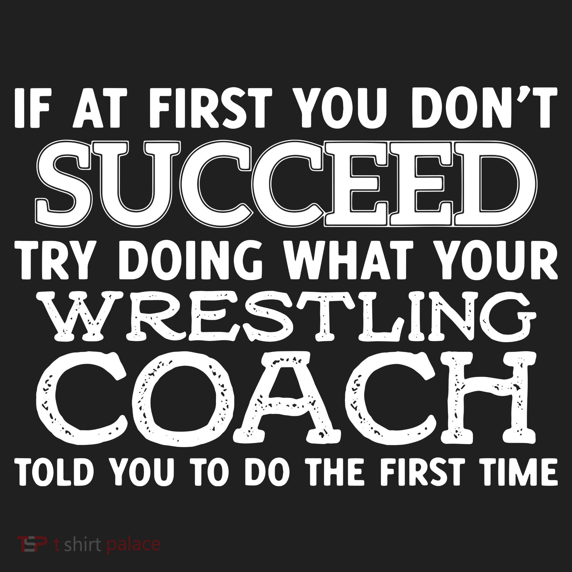 If At First You Dont Succeed Funny Wrestling Coach Beanie