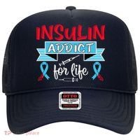 Insulin Addict For Life Diabetes Awareness Hat thumb 0