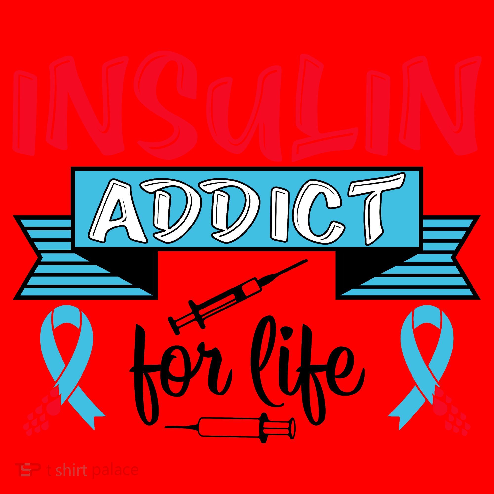 Insulin Addict For Life Diabetes Awareness Santa Hat
