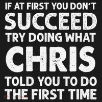 If At First You Dont Succeed Try Doing What Chris Told You To Women's Hoodie thumb 2