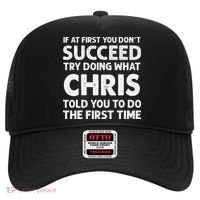 If At First You Dont Succeed Try Doing What Chris Told You To Hat thumb 0