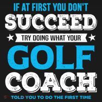 If At First You DonT Succeed Funny Golf Coach Gift Backpack thumb 2