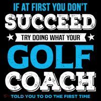 If At First You DonT Succeed Funny Golf Coach Gift Coffee Mug thumb 5