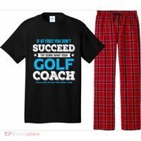 If At First You DonT Succeed Funny Golf Coach Gift Pajama Set thumb 0
