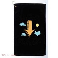 If At First You Don’T Succeed Lower Your Standards Golf Towel thumb 0