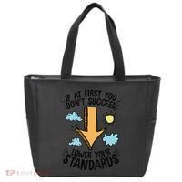 If At First You Don’T Succeed Lower Your Standards Tote Bag thumb 0
