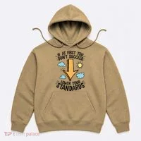 If At First You Don’T Succeed Lower Your Standards Hoodie thumb 0