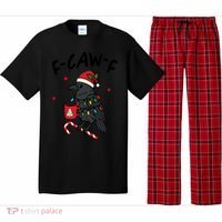 It’s An F-Caw-F Kind Of Christmas Crow Xmas Pajama Set thumb 0