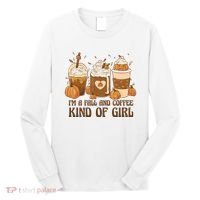 I'm A Fall And Coffee Kind Of Girl Long Sleeve Shirt thumb 0