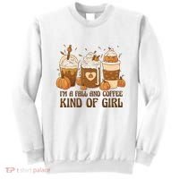 I'm A Fall And Coffee Kind Of Girl Sweatshirt thumb 0