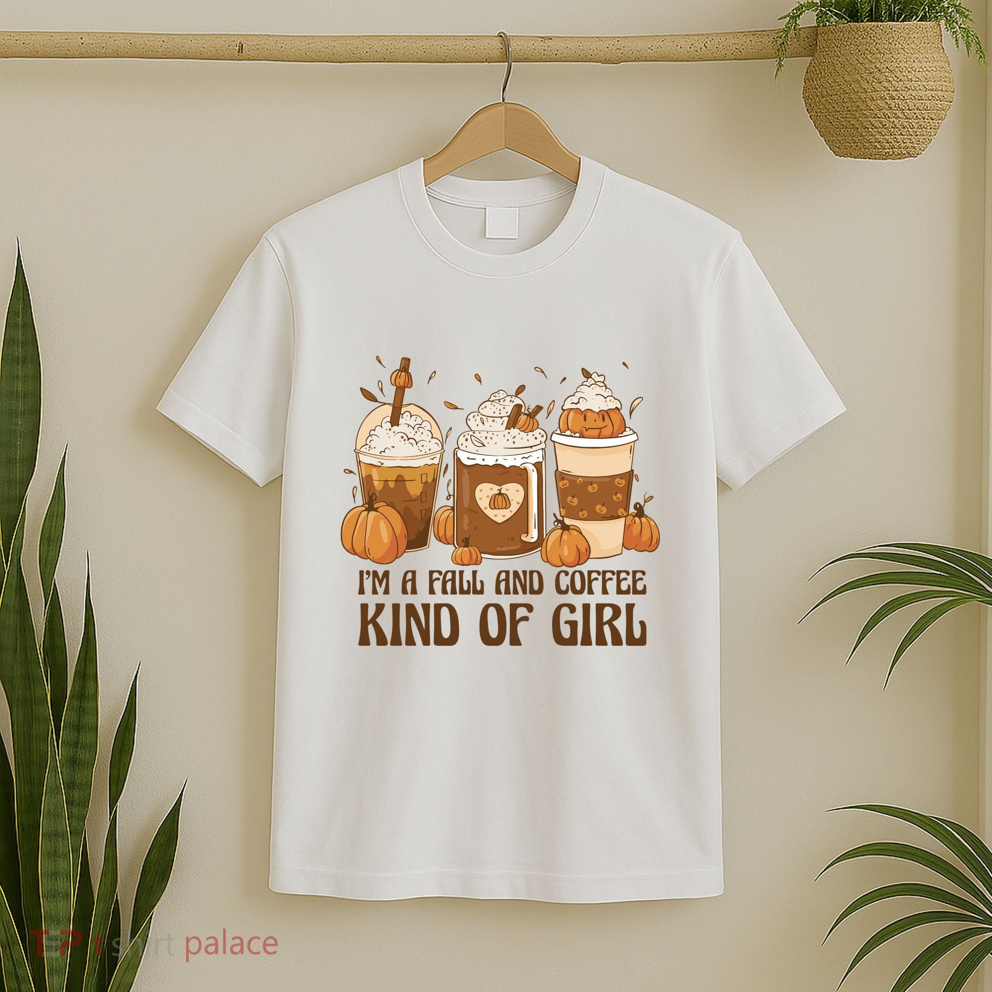 I'm A Fall And Coffee Kind Of Girl T-Shirt