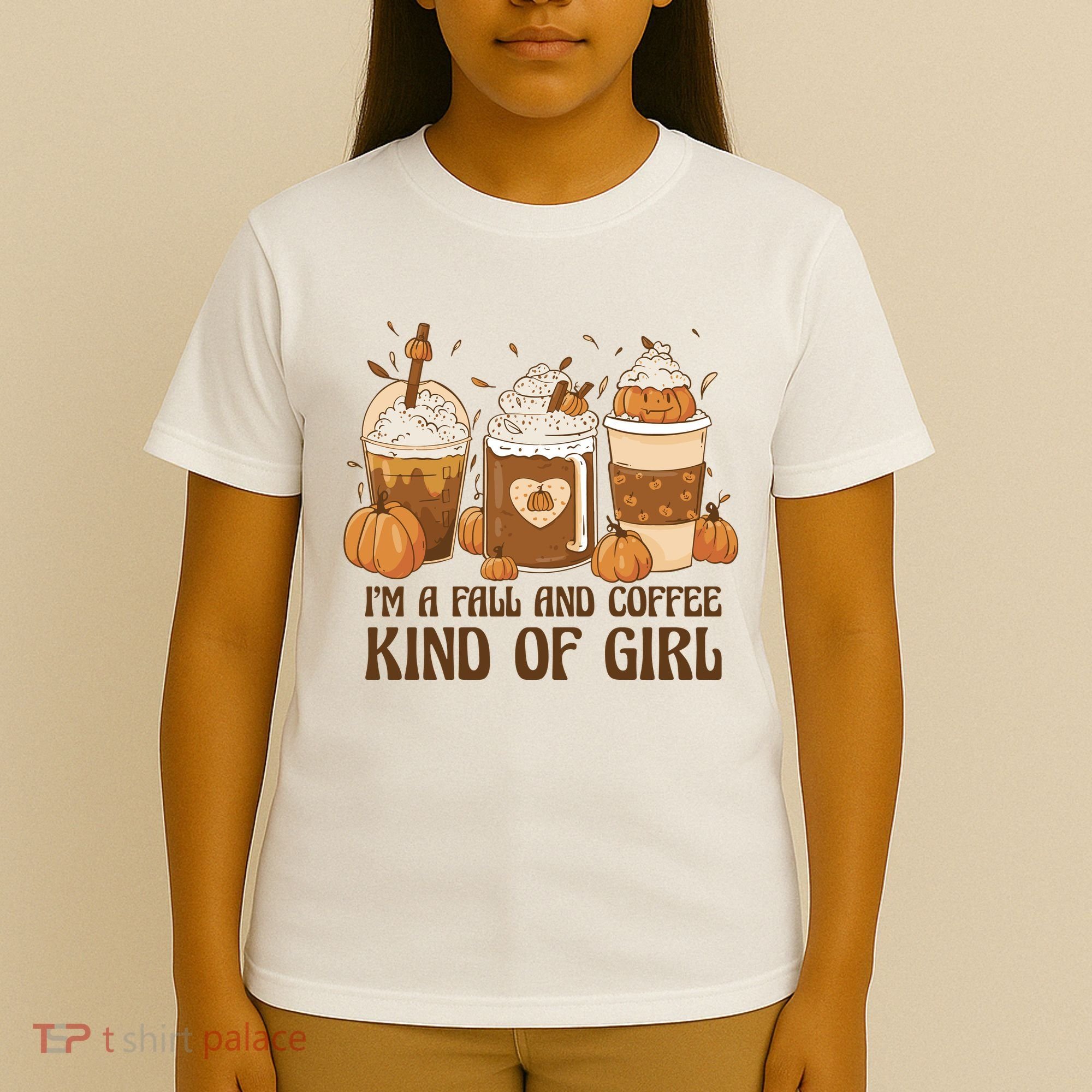 I'm A Fall And Coffee Kind Of Girl T-Shirt