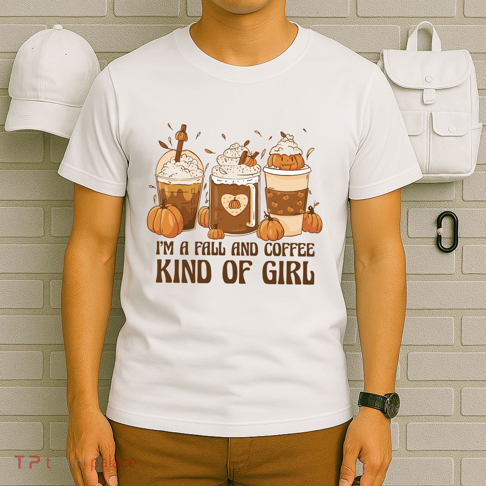 I'm A Fall And Coffee Kind Of Girl T-Shirt