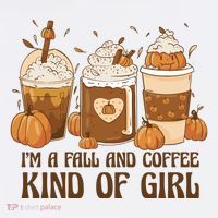 I'm A Fall And Coffee Kind Of Girl Mousepad thumb 1