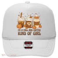 I'm A Fall And Coffee Kind Of Girl Hat thumb 0