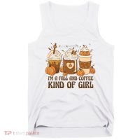 I'm A Fall And Coffee Kind Of Girl Tank Top thumb 0
