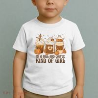 I'm A Fall And Coffee Kind Of Girl Toddler T-Shirt thumb 2