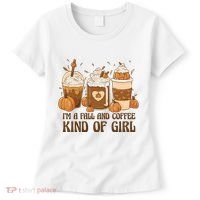 I'm A Fall And Coffee Kind Of Girl Women's T-Shirt thumb 0