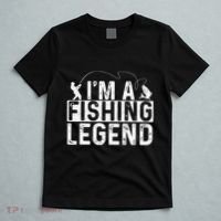 IM A Fishing Legend Fisherman Fish Lover Angling T-Shirt thumb 5