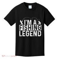IM A Fishing Legend Fisherman Fish Lover Angling Kids T-Shirt thumb 0
