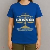 IM A Future Lawyer DonT Argue With Me IM Always Right Cool Gift T-Shirt thumb 4