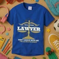 IM A Future Lawyer DonT Argue With Me IM Always Right Cool Gift Kids T-Shirt thumb 3