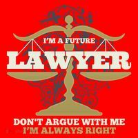 IM A Future Lawyer DonT Argue With Me IM Always Right Cool Gift Santa Hat thumb 1