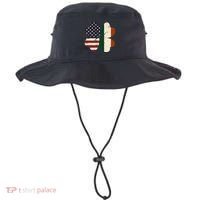 Irish American Flag Shamrock Bucket Hat thumb 0