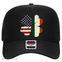 Irish American Flag Shamrock Hat thumb 0