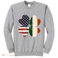 Irish American Flag Shamrock Sweatshirt thumb 0