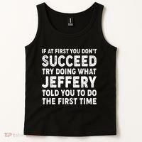 If At First You Dont Succeed Custom Name Personalized Text Tank Top thumb 2