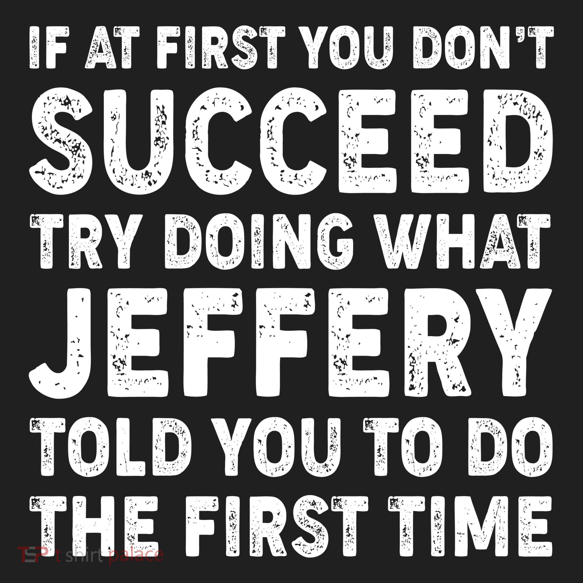 If At First You Dont Succeed Custom Name Personalized Text Golf Towel