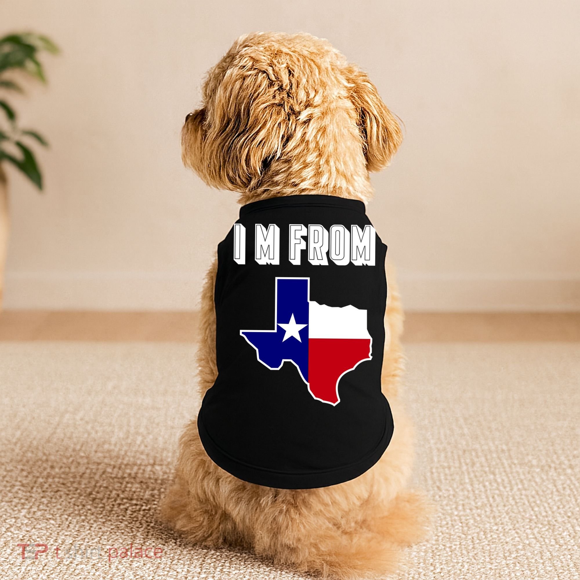 I Am From Texas Doggie Tank