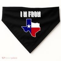 I Am From Texas USA-Made Doggie Bandana thumb 0