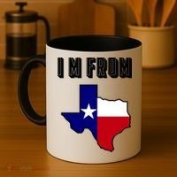I Am From Texas Coffee Mug thumb 4