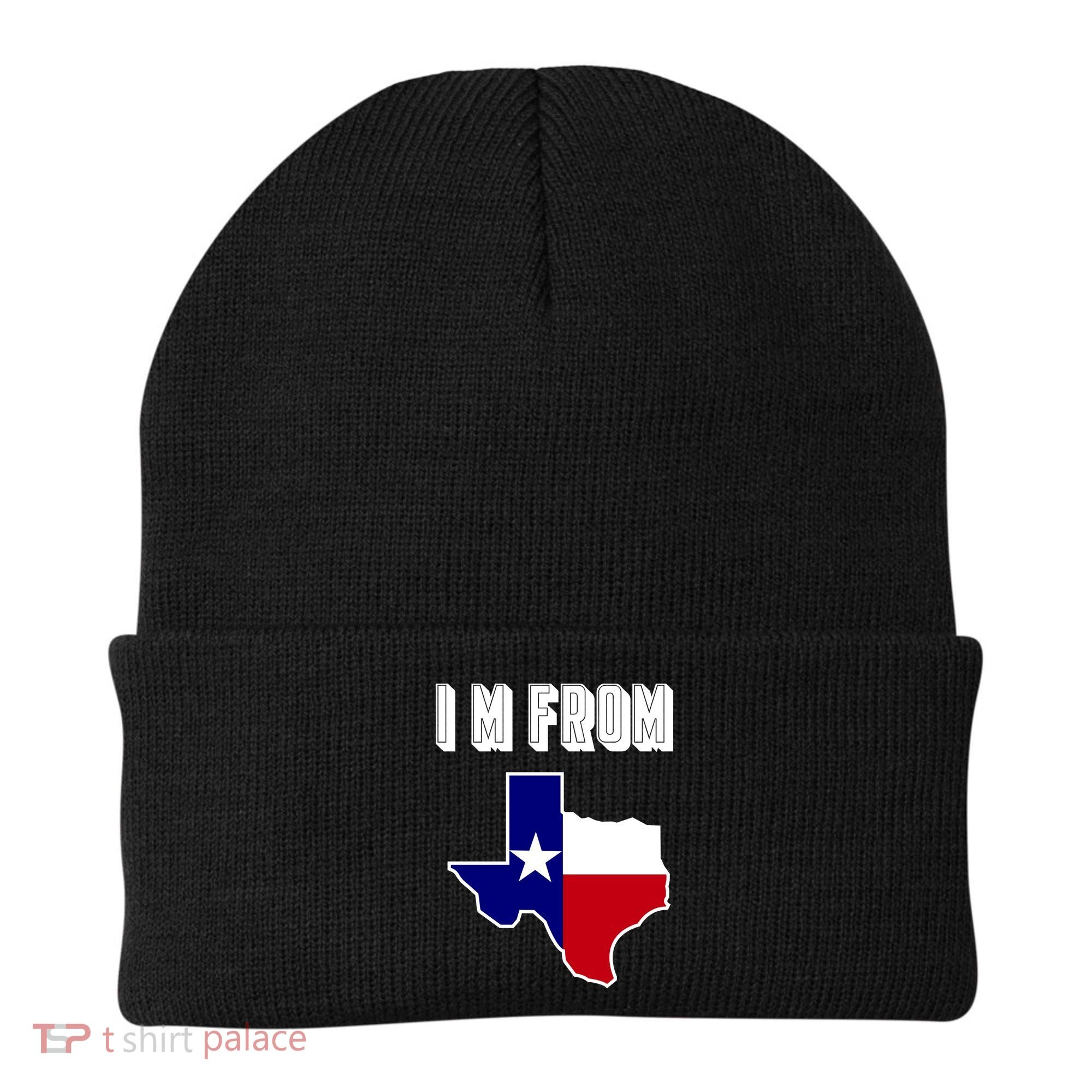I Am From Texas Beanie