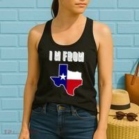 I Am From Texas Women's Tank Top thumb 2