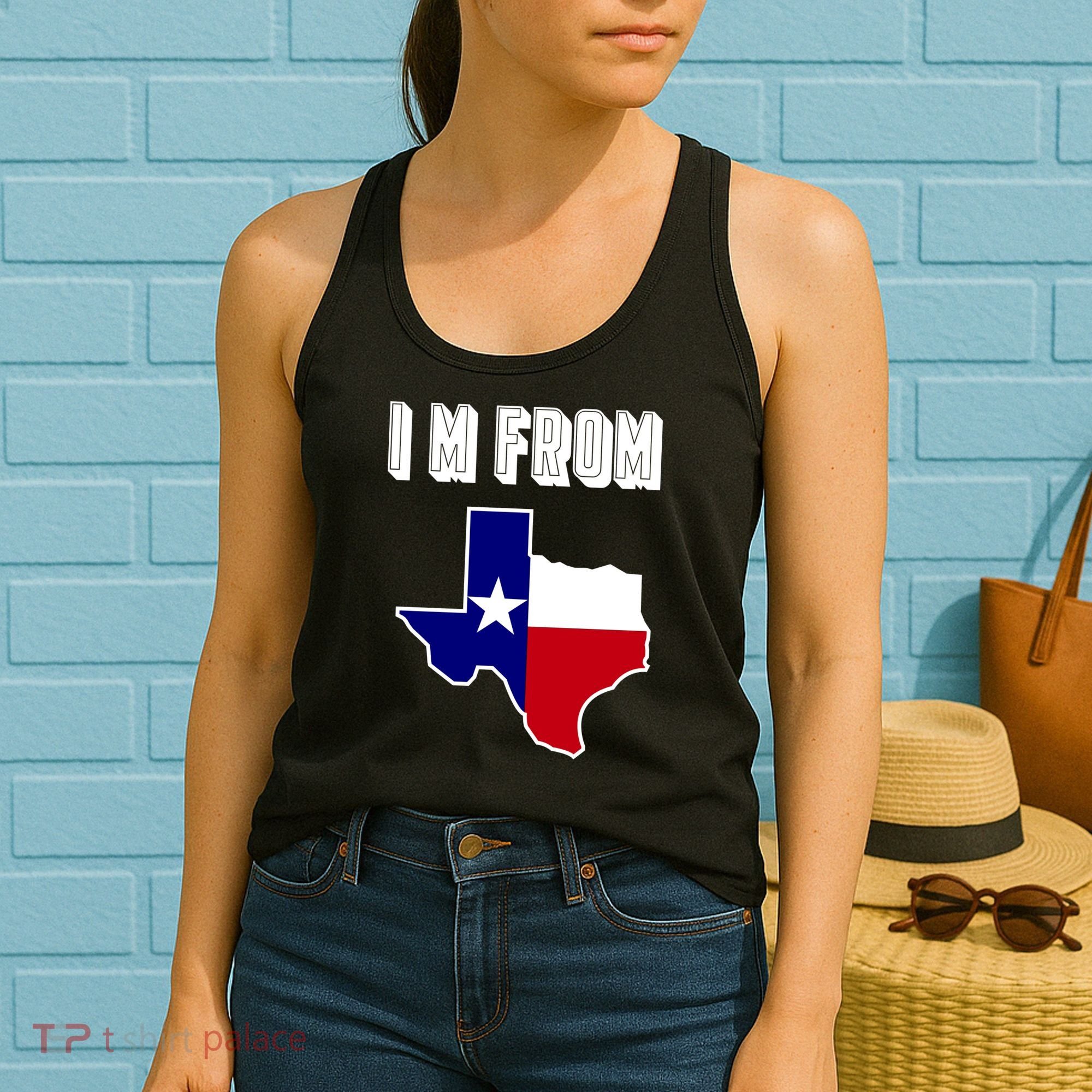I Am From Texas Women's Tank Top