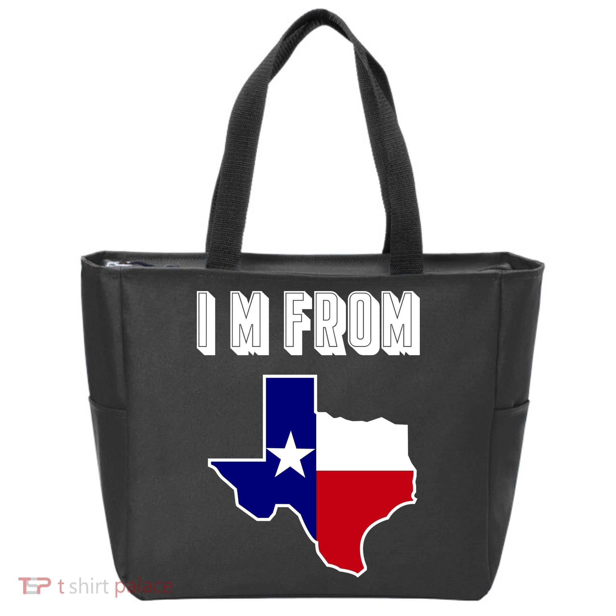 I Am From Texas Tote Bag