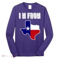 I Am From Texas Long Sleeve Shirt thumb 0