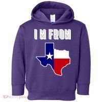 I Am From Texas Toddler Hoodie thumb 0