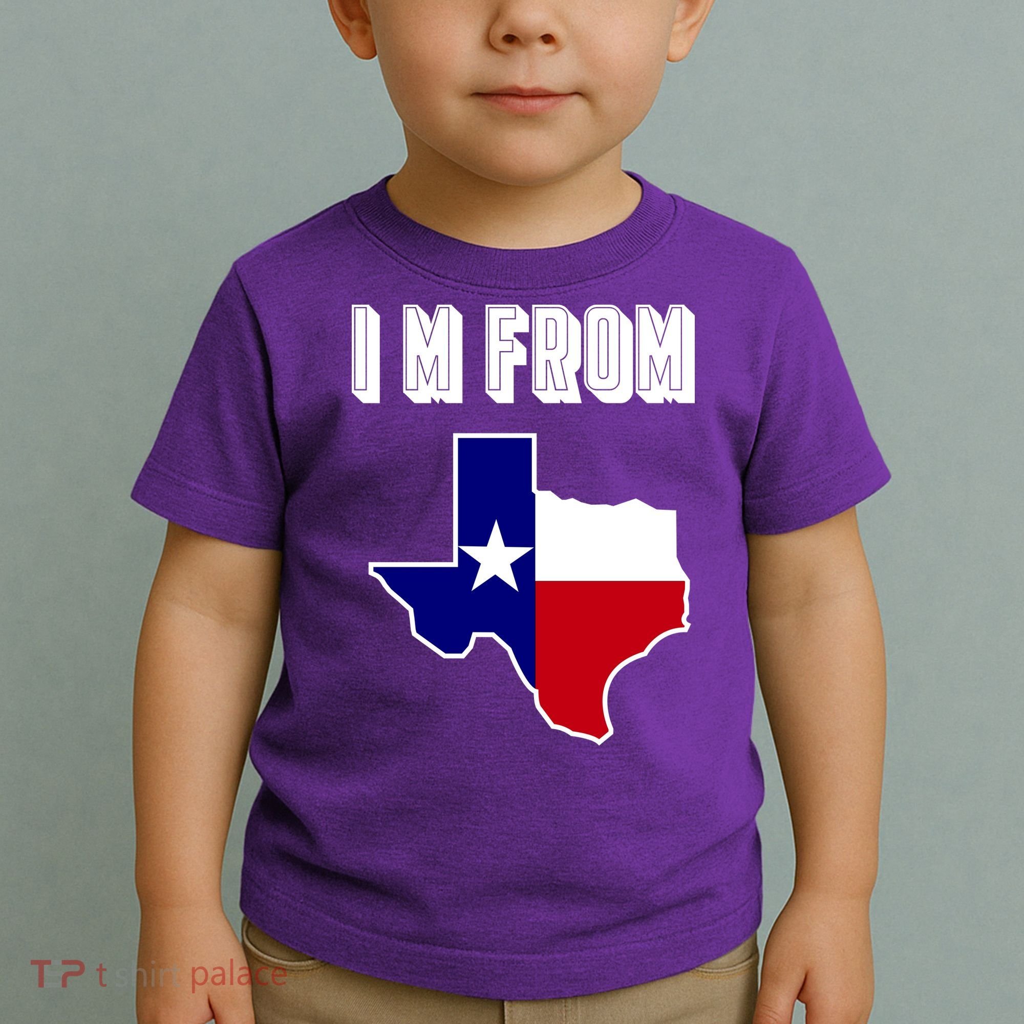 I Am From Texas Toddler T-Shirt