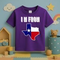 I Am From Texas Toddler T-Shirt thumb 3